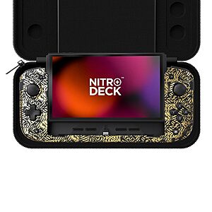 CRKD Nitro Deck+ Handheld Pro Controller for Nintendo Switch & OLED Model (Rocket League Gold Collection) $49.99 + Free Shipping