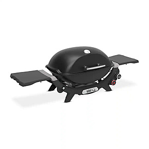 Weber - Q 2800N+ liquid Propane Gas Grill - Mindnight Black for $90