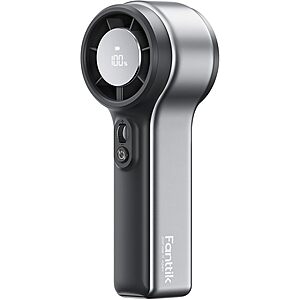 Fanttik GoFlow11 Apex Portable Handheld Fan w/ 100-Speed Settings, LED Display & Flashlight (Meteorite Silver) $39.99 + Free Shipping