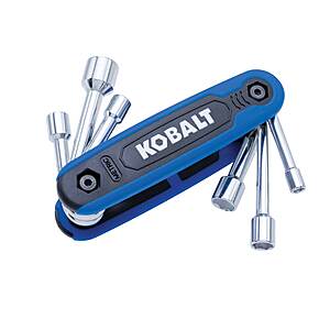 Kobalt 6 -Piece Metric Hex Nut Driver Set Rubber $8.98 + Free Pickup at Lowe's