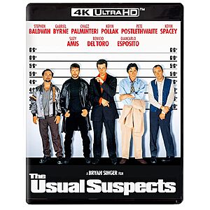 The Usual Suspects (4K Ultra HD) $18.99 + Free Shipping w/ Prime or on $35+