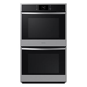 SAMSUNG 30" Smart Electric Double Wall Oven, Stainless Steel, NV51CG600DSRAA $2283.08