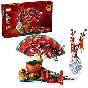$58.43* | 1021-Piece LEGO Seasonal: Chinese Traditional Festival - Good Fortune (80117, 2025) at Amazon