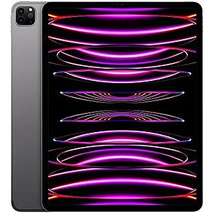 $679 | 512GB Apple iPad Pro (6th Generation, 12.9-inch, 2022), Wi-Fi, Space Gray (Renewed Premium) + 10% Back w/ Prime Visa Card at Amazon