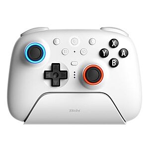 $53.99* | 8Bitdo Ultimate 2 Bluetooth Controller for Switch/Switch 2 & Windows PC (White) at Amazon