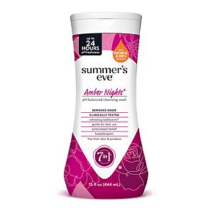 15-oz Summer's Eve pH Balanced Daily Refreshing All Over Feminine Body Wash (3 Options) $2.22 w/ S&S + Free Shipping w/ Prime or on $35+