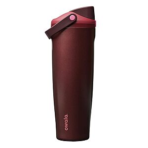 40-Oz Owala FreeSip Sway Insulated Stainless Steel Water Bottle (Black Cherry) $35.99 + Free Shipping