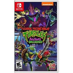 Teenage Mutant Ninja Turtles: Mutants Unleashed - Nintendo Switch $15.48