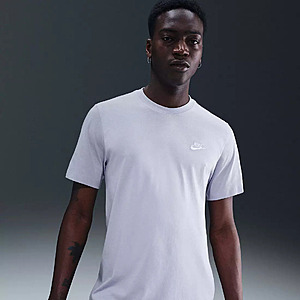 Nike Men's Sportswear Club Cotton T-Shirt (Ghost, Size S-XXL) $10.48 + Free Shipping on $49+ for ScoreCard Members