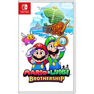 Mario & Luigi: Brothership (Nintendo Switch) $28.49 + Free S&H w/ Walmart+ or $35+