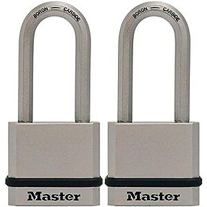 $14.79* | 2-Count Master Lock M530XTLH Magnum Solid Steel Keyed Alike Padlocks at Amazon