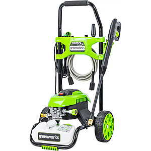 Greenworks - Electric Pressure Washer up to 1900 PSI at 1.2 GPM - Green $99.99