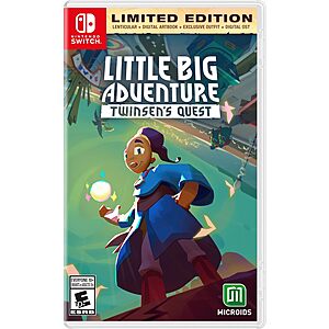 Little Big Adventure Twinsen's Quest Limited Edition Collector's Set (Nintendo Switch) $20.65 + Free S&H w/ Walmart+ or on $35+