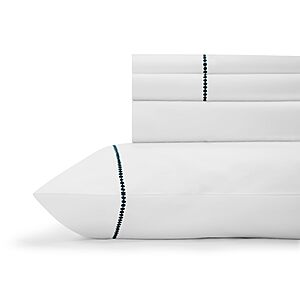 4-Piece Linen Home 100% Long-Staple Combed Cotton Sheet Set Queen $27.74, King from $29.49 + Free Shipping w/ Prime or on $35+