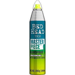 10.3-Oz TIGI Bed Head Masterpiece Extra Hold Hairspray $8.24 w/ S&S + Free Shipping w/ Prime or on $35+