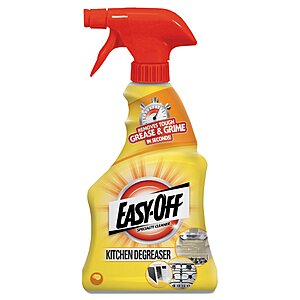 Easy Off Specialty Kitchen Degreaser Cleaner, Clear, Lemon, 16 Fl Oz $4.49