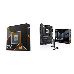 Bundle:  AMD Ryzen 9 9900X Bundle with ASUS TUF GAMING X870E-PLUS WIFI7 w/Gift $498.99 + Free Shipping