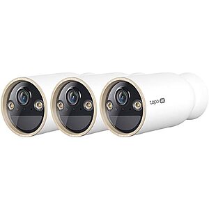 3-Pack Tapo MagCam C460 4K Outdoor Wireless Security Camera w/ Magnetic Mount & 200-Day Battery + Earn 25% Back w/ Prime Visa $219.99 + Free Shipping