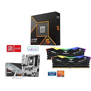 3 Combo: AMD Ryzen 5 9600X 6-Core 3.9GHz Desktop Processor + MSI B850 GAMING PLUS WIFI6E ATX Motherboard $459.99 + Free Shipping