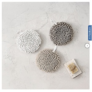 Multipurpose Noodle Hand Towel, 3-pack $11.99 White/Tan/Gray or Gray/ Blue/Green Free Shipping Costco.com