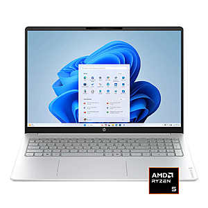 HP OmniBook 3 16" 1920x1200 Touchscreen Laptop w/ Ryzen 5 40, 8GB RAM & 256GB SSD $379.99