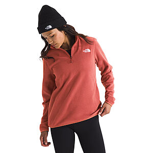 The North Face Women's Glacier Fleece 1/4 Zip Jacket (Mars Dust) $27.99 + Free Shipping on $50+