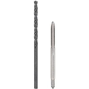 DEWALT # 36 Black Oxide Drill Bit and 6-32 NC Steel Tap Set, $1.45, free shipping, Home Depot