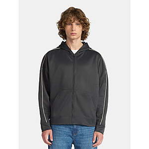 No Boundaries Men's Vintage Style Full-Zip Track Hoodie $5.13 + Free Shipping w/ Walmart+ or on $35+
