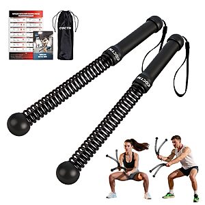 $22.99: COCTN Weighted Ropeless Battle Ropes, Heavy Duty Portable Cordless Battle Ropes for Home Gym