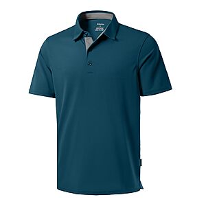 G Gradual Men's Moisture-Wicking Performance Golf Polo Shirt w/ UPF 50+ (S-4XL, Various Colors/Prints) from $12.99 + Free Shipping w/ Prime or on $35+