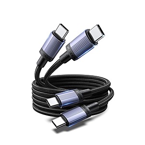 2-Pack 3.3' UGREEN 240W USB C to USB C Cable $9.87 & More + Free Shipping w/ Prime