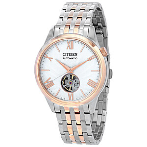 Citizen  Automatic White Dial Two-Tone Men's Automatic Watch 40mm (NH9136-88A) $203.30 +Free Shipping