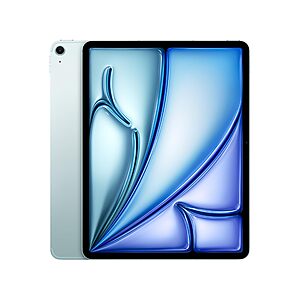 Apple iPad Air 13-inch (M2): 1TB, Wi-Fi 6E + 5G Cellular-Blue $779