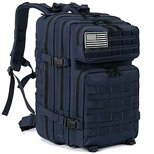 45L Tactical / Hiking / Travel Backpack, available in 13 colors; free S&H $25.68
