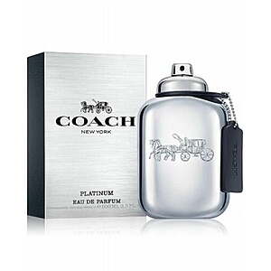 Coach Platinum Eau De Parfum, Cologne For Men, 3.3 oz (Sold and shipped by Walmart.com) $39.98