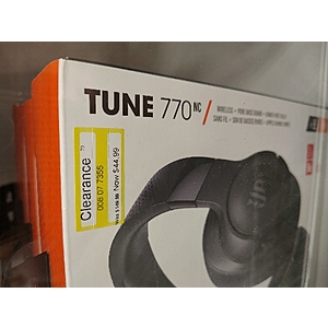 YMMV JBL Tune 770NC Adaptive Noise Cancelling Wireless Over the Ear Headphones