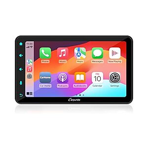 Woot - 7" Portable Wireless CarPlay Android - $44.99