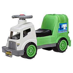 Little Tikes Dirt Diggers Garbage Truck Scoot Ride-On w/ Working Horn & Trash Bin $30.38 + Free Shipping w/ Walmart+ or on $35+