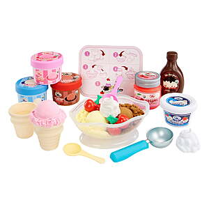 Little Tikes Creative Chefs Ice Cream Kit w/ Make-It Mix Play Sand & 20 Accessories $8.00 + Free Shipping w/ Walmart+ or on $35+