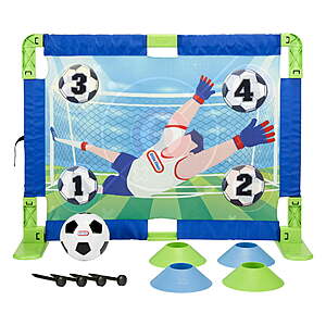 Little Tikes TotSports Double-Sided Soccer Trainer w/ 9 Accessories $20.59 + Free Shipping w/ Walmart+ or on $35+