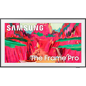 Samsung - 85” Class LS03FW The Frame Pro Series Neo QLED 4K UHD Art Mode SamsungVision AI Smart TV w/ Wall Mount (2025) $2799.99 Bestbuy.com