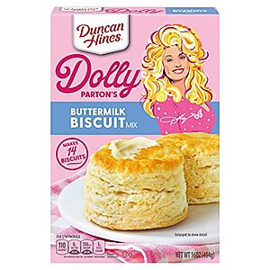 [SnS, AC] $2.19* | 16-Oz Duncan Hines Dolly Parton's Buttermilk Biscuit Mix at Amazon