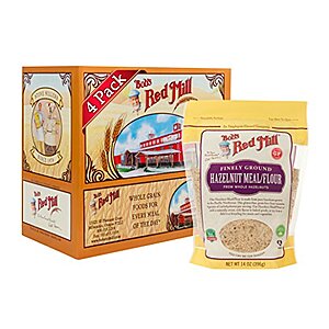 [NEW] $40.91 | 4-Pack 14-Oz Bob's Red Mill Hazelnut Flour/Meal at Amazon