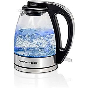 $18.04* | 1L Hamilton Beach Electric Tea Kettle at Amazon