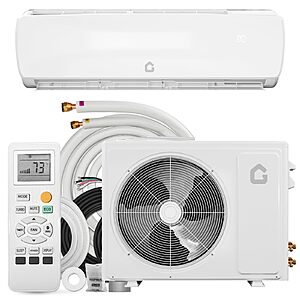 GarveeHome SEER 19 12000BTU 230V Mini Split Air Conditioner $353.56 + Free S&H at Amazon