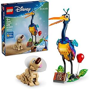 $47.99 | 628-Piece LEGO Disney: Up - Kevin & Dug (43290, 2026) at Amazon