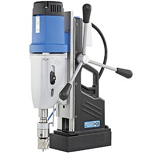 CS Unitec | MABasic 850 | Four-Gear Portable Magnetic Drill Press.1,800 Watts, 110 Volts, Hole Capacity up to 3-1/16" Diameter and 10" Stroke $2449.95