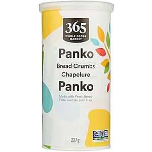 $1.89 S&S 365 by Whole Foods Market, Panko Bread Crumbs, 8 Ounce FS Prime AMZ