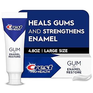 [SnS, AC] $3.59* | 4.8-Oz Crest Pro-Health Gum & Enamel Restore Toothpaste at Amazon