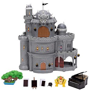 The Super Mario Galaxy Movie Deluxe Bowser Castle Playset $13.49 + Free Shipping w/ Prime or on $35+